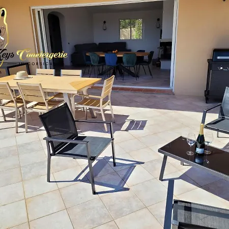 Casa Sognu T5 Piscine Chauffee Vue Mer Cavu 8 Pers Σπίτι διακοπών *