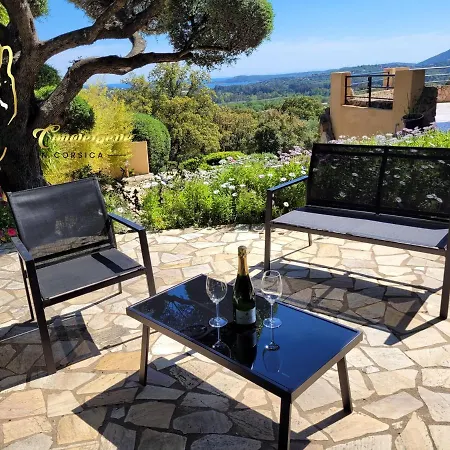 Casa Sognu T5 Piscine Chauffee Vue Mer Cavu 8 Pers Σπίτι διακοπών *