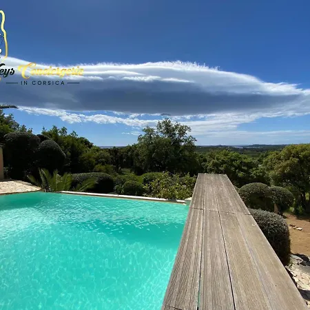 Casa Sognu T5 Piscine Chauffée Vue Mer Cavu 8 Pers Casa vacanze Olmucciu
