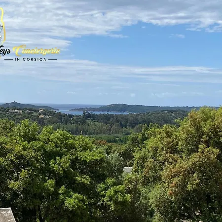 Casa Sognu T5 Piscine Chauffée Vue Mer Cavu 8 Pers Olmucciu