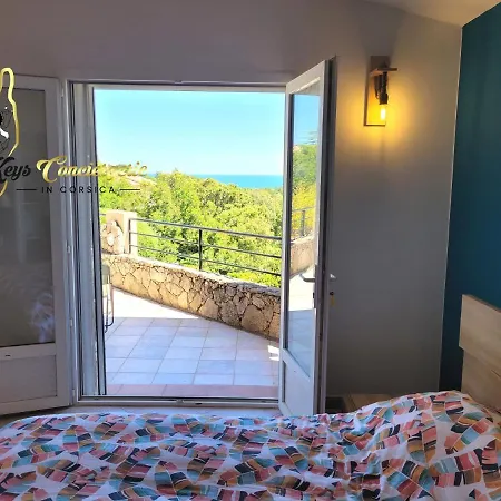 Casa Sognu T5 Piscine Chauffée Vue Mer Cavu 8 Pers Casa vacanze