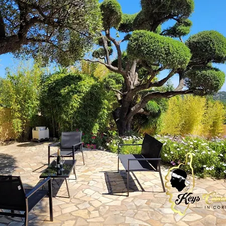 Hébergement de vacances Casa Sognu T5 Piscine Chauffée Vue Mer Cavu 8 Pers *