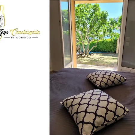 Casa Sognu T5 Piscine Chauffée Vue Mer Cavu 8 Pers *